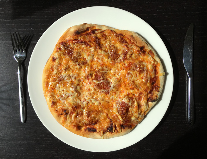 Die schnelle Pizza